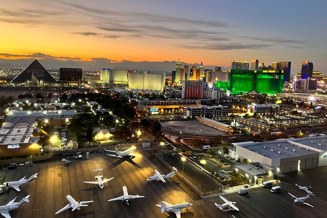 Las Vegas Helicopter Night Flight With Optional VIP Transportation